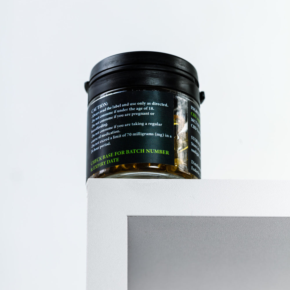 
                      
                        Premium Full Spectrum CBD Softgel Capsules -  450mg
                      
                    